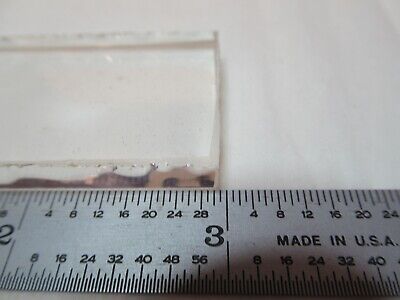 OPTICAL BK7 GLASS SLIDE 3" X 1" OPTICS AS PICTURED &FT-5-109