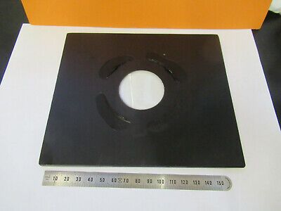 BAUSCH LOMB MICROZOOM INDUSTRIAL GLASS PLATE MICROSCOPE PART AS PICTURED P4-A-42