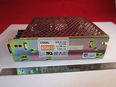 COSEL K25AU-12 POWER SUPPLY SWITCHING REGULATOR  BIN#5M