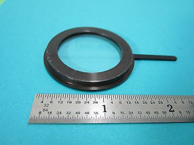 MICROSCOPE PART FILTER LAMBDA /4 QUARTER OPTICS AS PICTURED BIN#B6-06