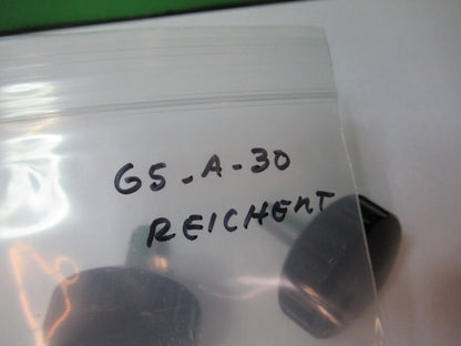 REICHERT AUSTRIA SET OF KNOBS MICROSCOPE PART AS PICTURED G5-A-30