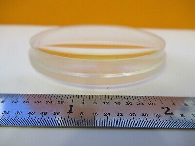 OPTICAL BI CONVEX LENS OPTICS STEPPED AS PICTURED &FT-1-A-34