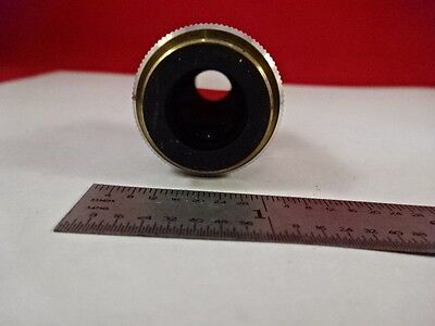 LEITZ WETZLAR GERMANY OBJECTIVE NPL 10X MICROSCOPE OPTICS AS IS BIN#W4-G-04