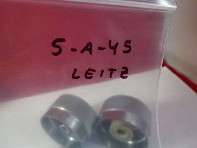 LEITZ WETZLAR GERMANY SET OF KNOBS MICROSCOPE PART AS PICTURED #5-A-45