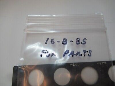 FOR PARTS ANTIQUE MICROSCOPE PART SLIDE "A" RARE UNKNOWN AS PICTURED &16-B-85