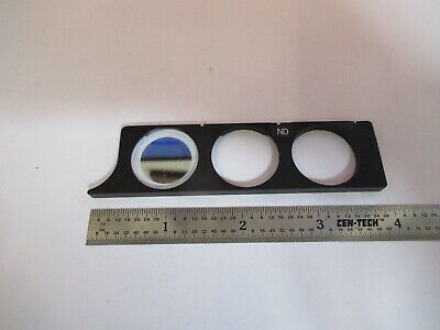 NIKON JAPAN ND FILTER SLIDE MICROSCOPE PART OPTICS AS PICTURED &4B-A-42