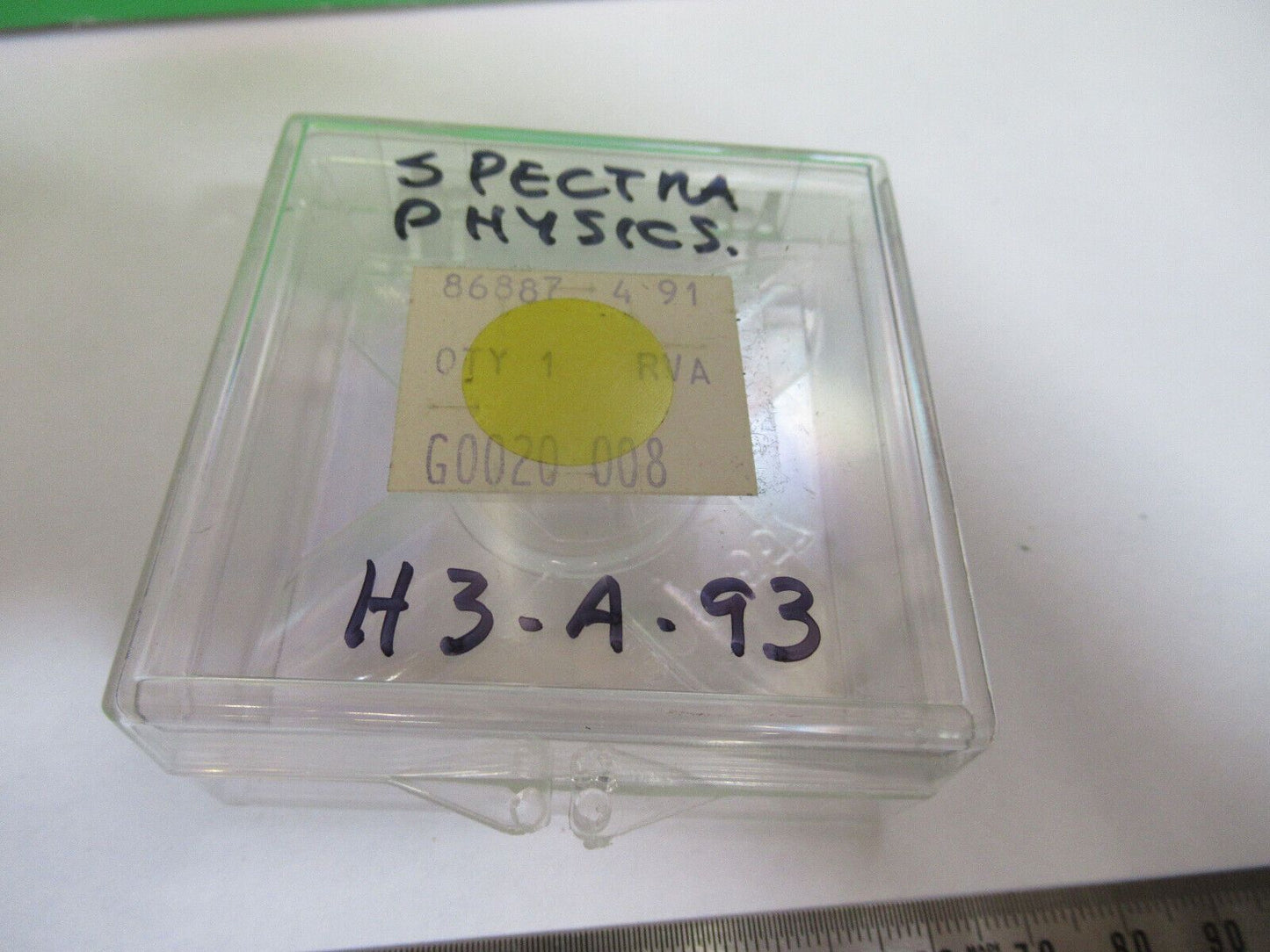 OPTICAL SPECTRA PHYSICS G0020-008 LENS OPTICS AS PICTURED &H3-A-93