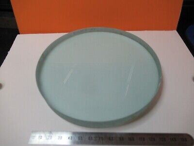 HUGE THICK OPTICAL GLASS STAGE OPTICS as pictured &55R-B-03