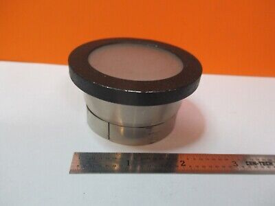 ANTIQUE ERNST LEITZ WETZLAR DIFFUSER LENS MICROSCOPE PART AS PICTURED &A3-B-94