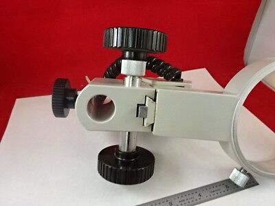 MICROSCOPE PART MITUTOYO JAPAN SUPPORT ASSEMBLY + LAMP OPTICS AS IS B#TC-2-92