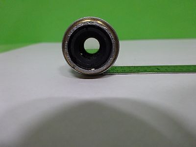 MICROSCOPE PART OBJECTIVE AO PLAN 10X AMERICAN OPTICS ACHRO AS IS  BIN#W3-27