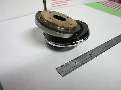 MICROSCOPE PART VINTAGE LEITZ GERMANY NOSEPIECE AS IS BIN#N9-14