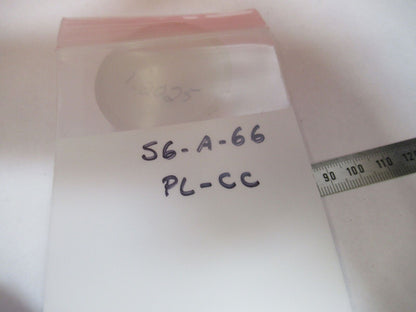 OPTICAL GLASS PREFORM UNFINISHED PLANO CONCAVE OPTICS AS PICTURED S6-A-66