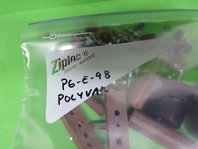 MICROSCOPE PART LOT SET SCREWS LEICA POLYVAR REICHERT GERMANY AS IS BIN#P6-E-98