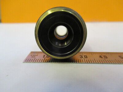 OLYMPUS JAPAN OBJECTIVE 10X LENS OPTICS MICROSCOPE PART AS PICTURED &P4-A-48