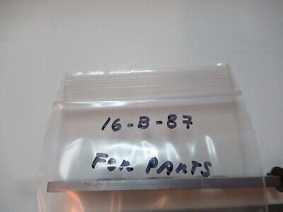 FOR PARTS ANTIQUE MICROSCOPE PART SLIDE RARE UNKNOWN AS PICTURED &16-B-87