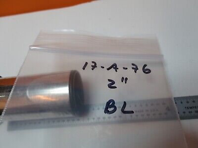 ANTIQUE BAUSCH LOMB BRASS EYEPIECE RARE 2" MICROSCOPE PART AS PICTURED &17-A-76