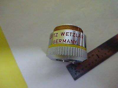 MICROSCOPE PART OBJECTIVE LEITZ GERMANY NPL 10X INFINITY OPTICS AS IS BIN#X1-58