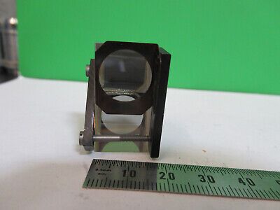 LEITZ WETZLAR GERMANY GLASS PRISM OPTICS MICROSCOPE PART AS PICTURED &Z9-A-67