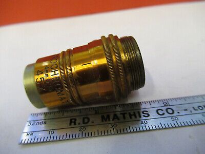 ANTIQUE BAUSCH LOMB APO 45X OBJECTIVE MICROSCOPE PART AS PICTURED &8z-a-110