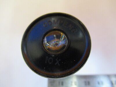 ANTIQUE BAUSCH LOMB 10X COMPENS EYEPIECE MICROSCOPE PART AS PICTURED 4B-FT-56B