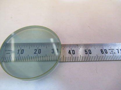 OPTICAL HEAT ABSORBING GLASS FILTER MICROSCOPE PART OPTICS AS PICTURED &P2-A-57