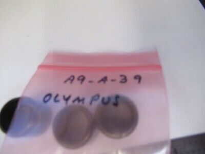 OLYMPUS JAPAN LOT 3 EA BRASS OBJECTIVE EXTENDER MICROSCOPE PART AS PIC &A9-A-39