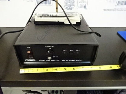 OPTICAL ORIEL 6060 SPECTRAL LAMP DC POWER SUPPLY AS PICTURED WITH LAMP  #TB-3