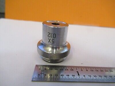 ROLYN JAPAN OBJECTIVE LENS 5X MICROSCOPE PART OPTICS AS PICTURED &G1-A-70