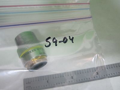 MICROSCOPE PART LEITZ GERMANY OBJECTIVE HL 10X INFINITY OPTICS AS IS BIN#S9-04