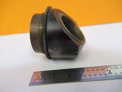 BAUSCH LOMB ANTIQUE HEAD PRISM MICROSCOPE PART OPTICS AS PICTURED &85-B-69