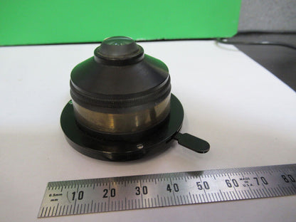 BAUSCH LOMB CONDENSER + IRIS  DIAPHRAGM  MICROSCOPE PART as pictured Q5-B-22