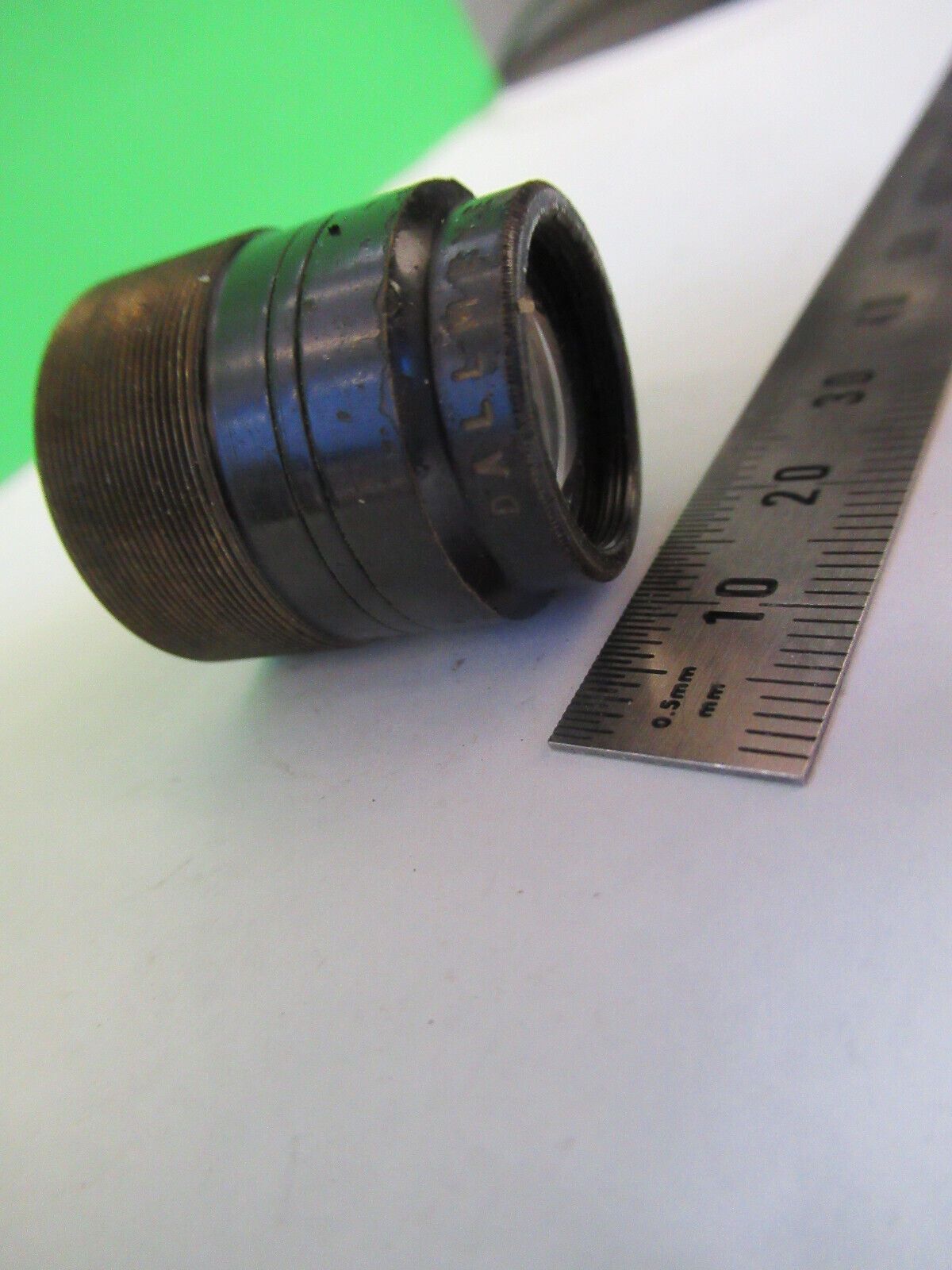 FOR PARTS DALLMEYER LENS UK MICROSCOPE PART OPTICS as pictured &R2-B-45