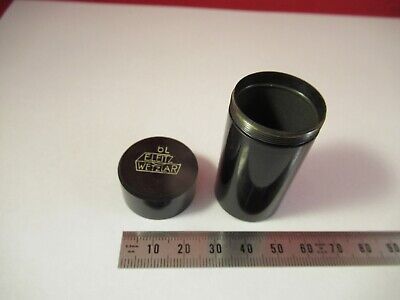 LEITZ GERMANY EMPTY OBJECTIVE CONTAINER 6L MICROSCOPE PART AS PICTURED &8-B-55