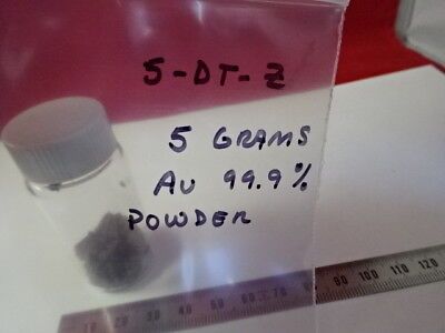 GOLD POWDER 5 grams PURE CHEMICAL 99% Au catalyst colloids jewelry other #5-DT-Z