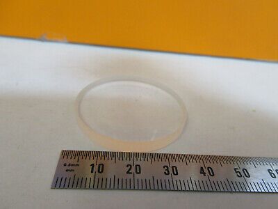 OPTICAL LENS PL CC PLANO CONCAVE FUSED SILICA LASER OPTICS AS PICTURED &P6-A-65