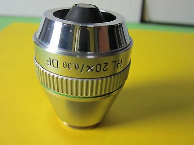 OPTICAL MICROSCOPE OBJECTIVE HL 20X DF LEITZ WETZLAR GERMANY OPTICS BIN#26-20