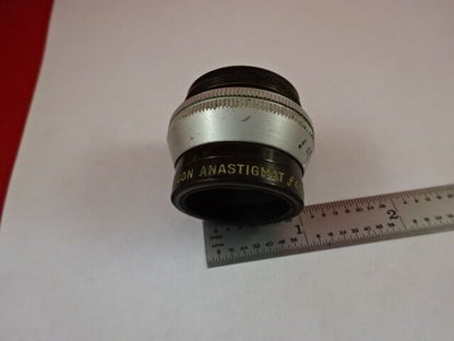 ANTIQUE OPTICAL LENS ANASTIGMAT ILEX PARAGON 3 1/2 INCHES OPTICS &33-A-83