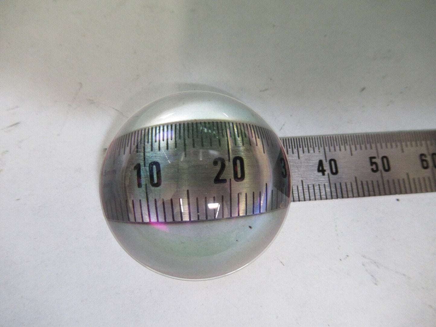 OPTICAL bi convex coated lens  MIL SPEC laser OPTICS AS PICTURED Z1-A-89