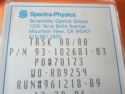 OPTISCHE SPEKTREN PHYSIK ZYLINDRISCHE LINSE RECHTECKIG SCHÖNE LASEROPTIK BIN#D7