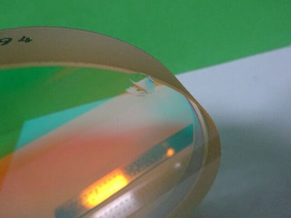 OPTICAL ZERODUR DICHROIC SPIEGEL [Chip auf der Rückseite] LASEROPTIK WIE BESEHEN #58-C-06