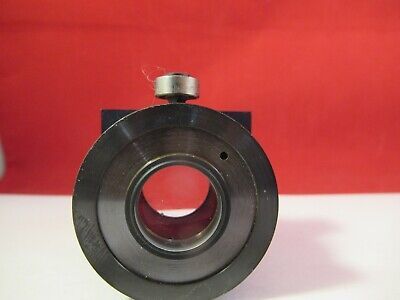 REICHERT LEICA POLYVAR BRASS MOUNTED LENS MICROSCOPE PART AS PICTURED &9-A-46