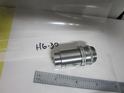 MICROSCOPE PART OBJECTIVE LEITZ GERMANY PLEZY 25X OPTICS AS IS BIN#H6-30