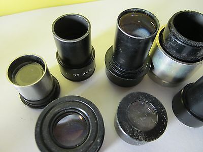 LOT MICROSCOPE OLYMPUS EYEPIECES scratch dent #31-B-02