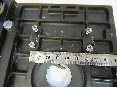 OLYMPUS JAPAN CH TABLE XY STAGE MICROSCOPE PART AS PICTURED &W3-B-70