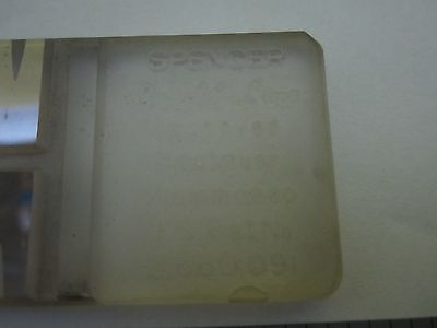 MICROSCOPE AO AMERICAN OPTICS SPENCER SLIDE NEWBAUER 1/10 DEEP AS IS BIN#T7-45