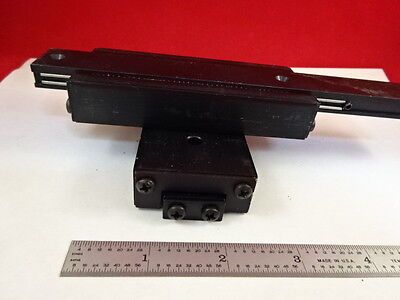 OPTICAL POSITIONING SLIDES [rusty] DESIGN COMPONENTS AS IS &Z5-03