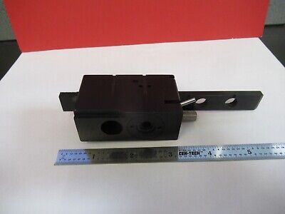 LEITZ 563470 SLIDE IRIS DIAPHRAGM MICROSCOPE PART OPTICS AS PICTURED &B9-A-13