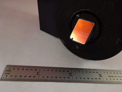 FOR PARTS MOUNTED PRISM MIRROR ALUMINUM FRAME OPTICAL LASER OPTICS AS IS #80-09