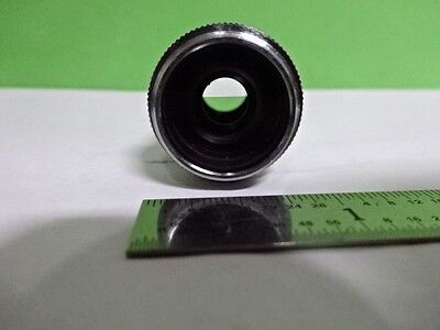 MICROSCOPE PART OBJECTIVE LEITZ WETZLAR GERMANY 10X OPTICS AS IS B#4-DT-A-2